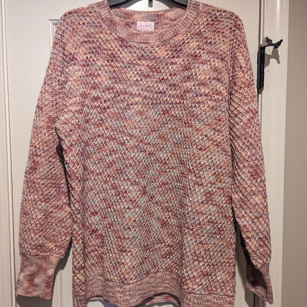 NWT Isabel Maternity Multi-Color Sweater--Size Large